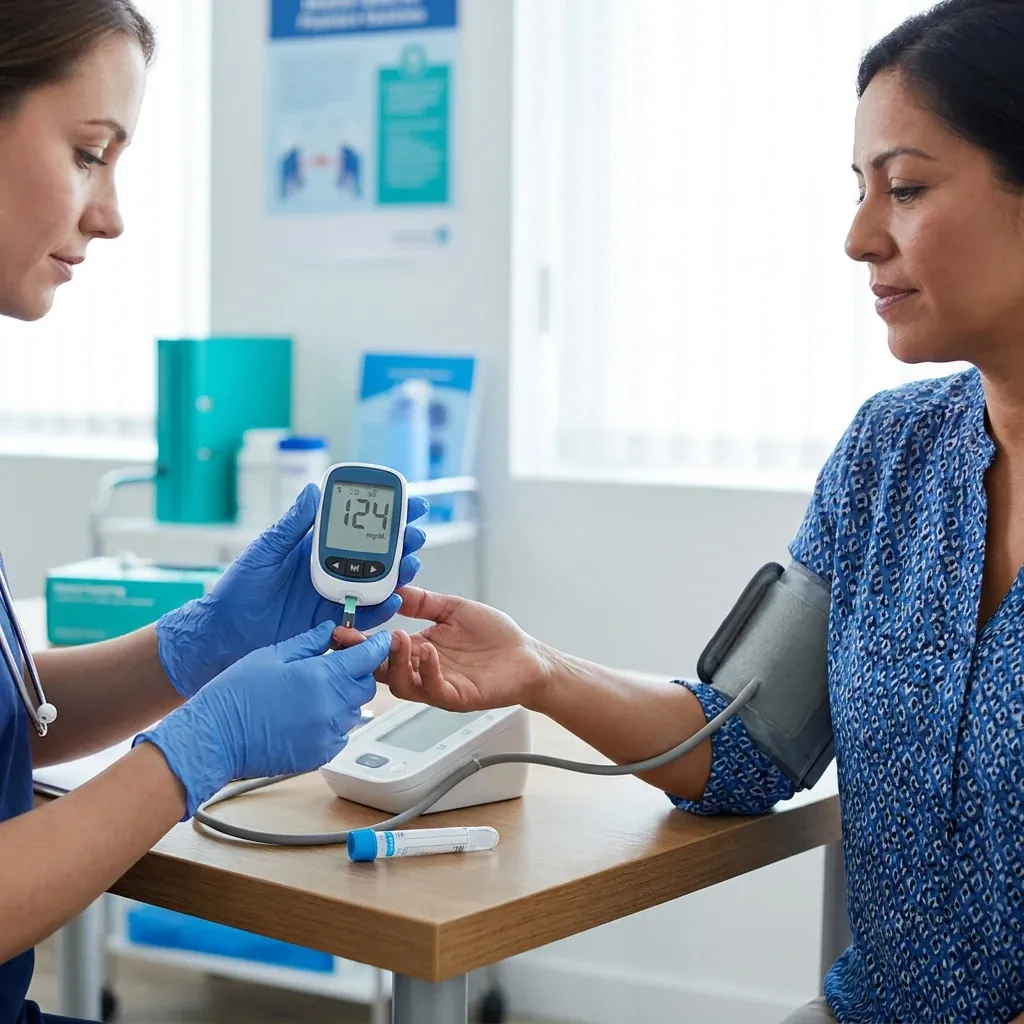 Control de Diabetes, Hipertensión y Colesterol